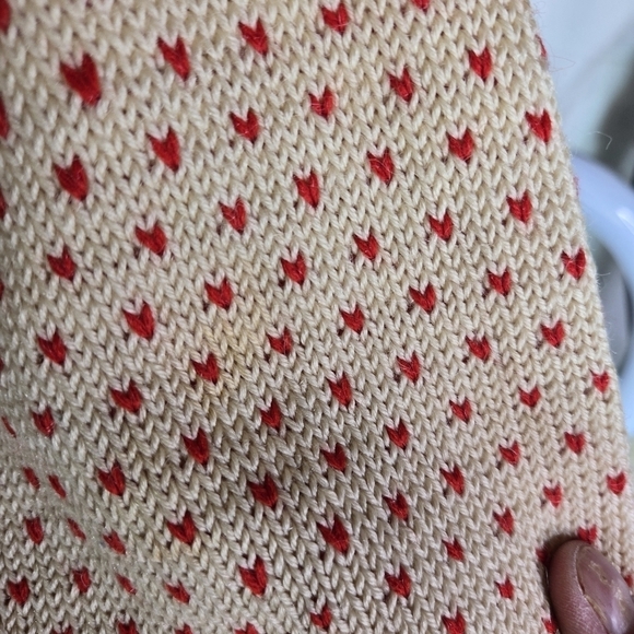 Vtg 1940s 1950s Abercrombie Fitch Nordic fair isle sweater womens - Picture 4 of 11